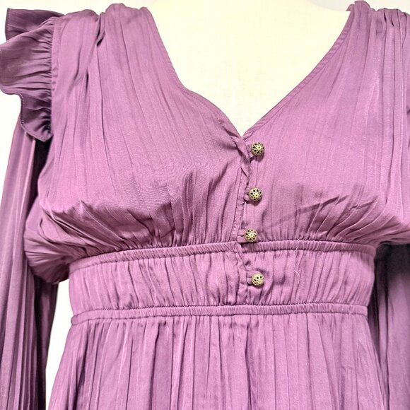 Anthropologie Tiered Ruffle Mini Dress - Picture 5 of 11
